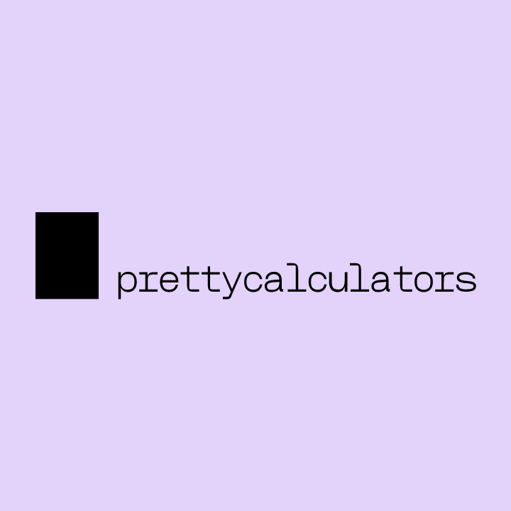 Pretty Calculators - Percentage Calculator